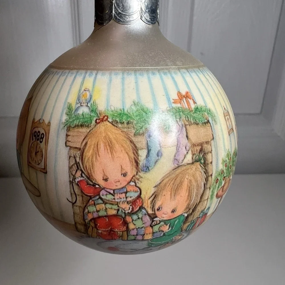 Vintage Hallmark Collector's 1988 Betsey Clark Home‎ For Christmas Ornament